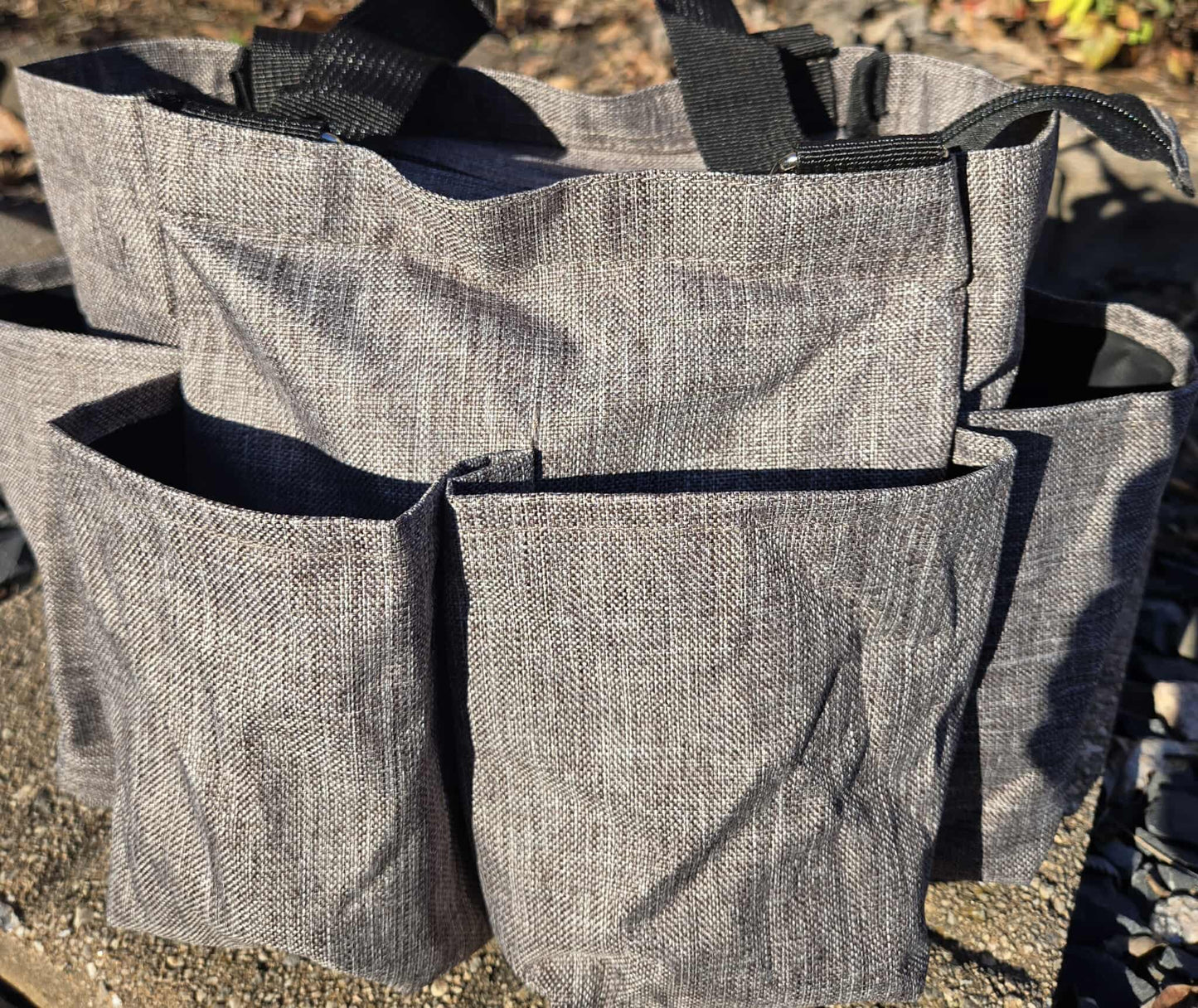 Embroidered Medium Grooming Bag