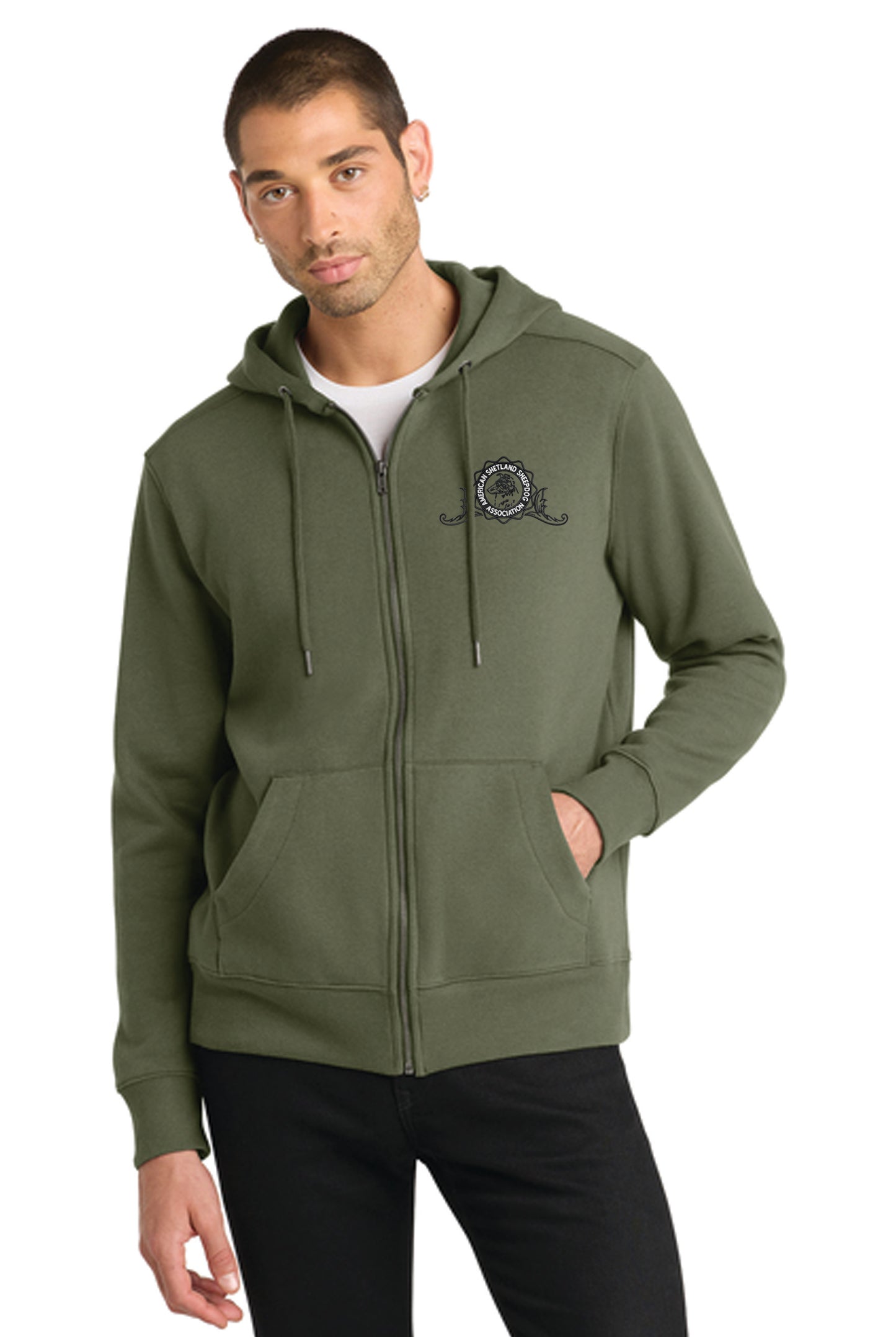District® Perfect Weight® Fleece Full-Zip Hoodie
