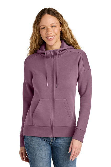 District® Women’s Perfect Weight® Fleece Drop Shoulder Full-Zip Hoodie