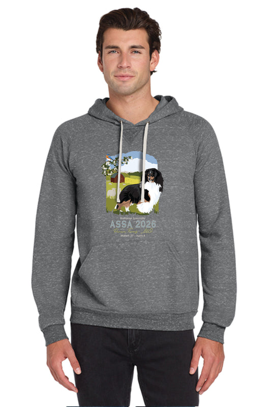 Jerzees® Snow Heather French Terry Raglan Hoodie