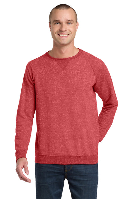 Jerzees ® Snow Heather French Terry Raglan Crew
