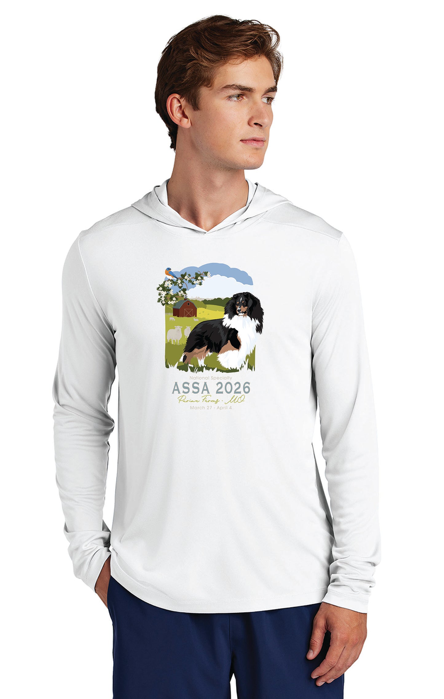 Sport-Tek® Posi-UV® Pro Long Sleeve Hoodie